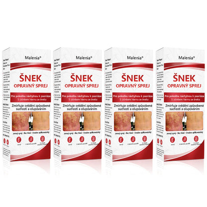 🔥Malenia® Snail Repair Spray pro svědivou, šupinatou pokožku s psoriázou